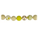 Chanel Vintage - Faux Pearl Necklace - Yellow White - Pearl Necklace Chanel - Luxury High Quality