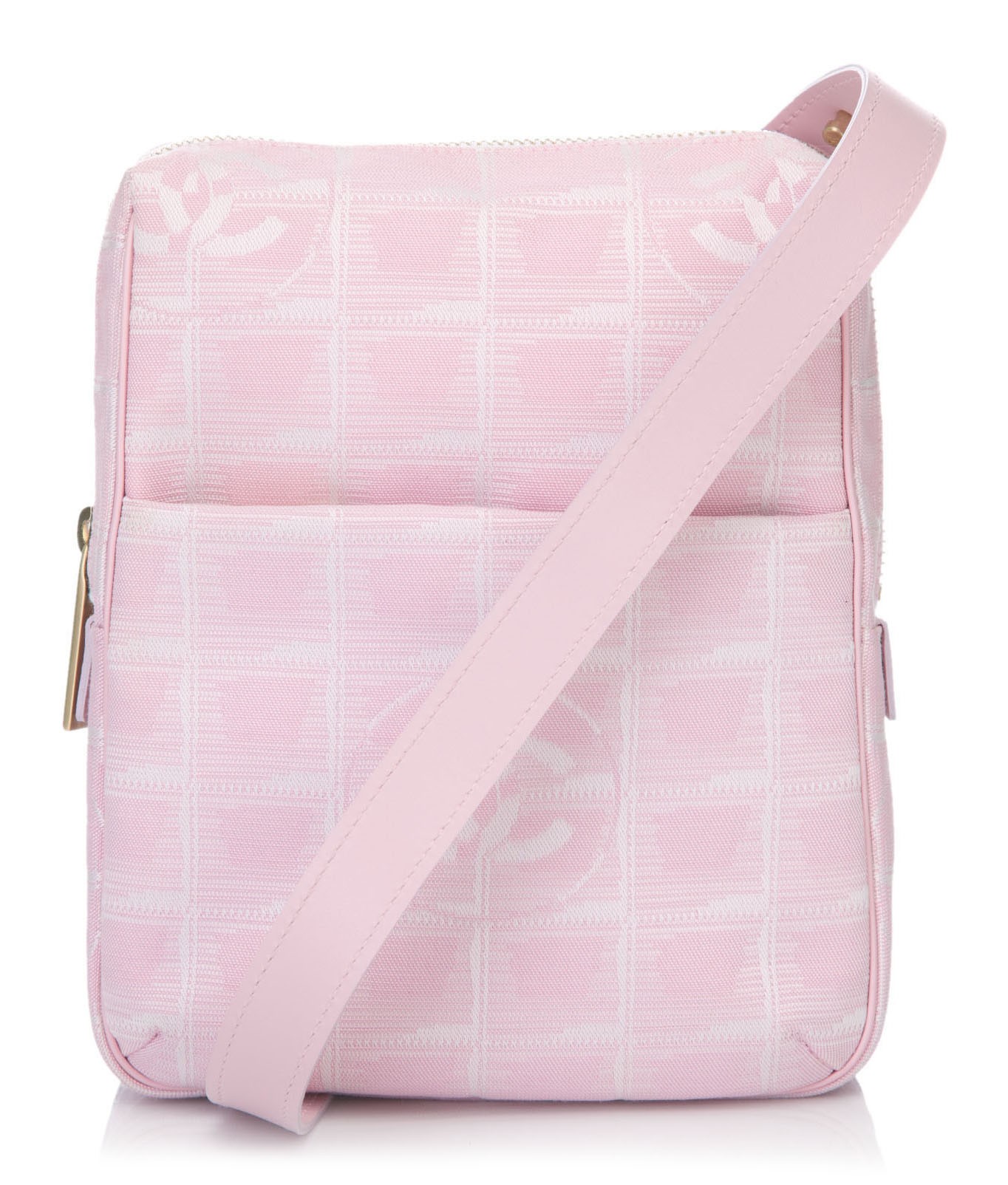 Chanel Vintage - New Travel Line Shoulder Bag - Pink - Canvas Handbag -  Luxury High Quality - Avvenice