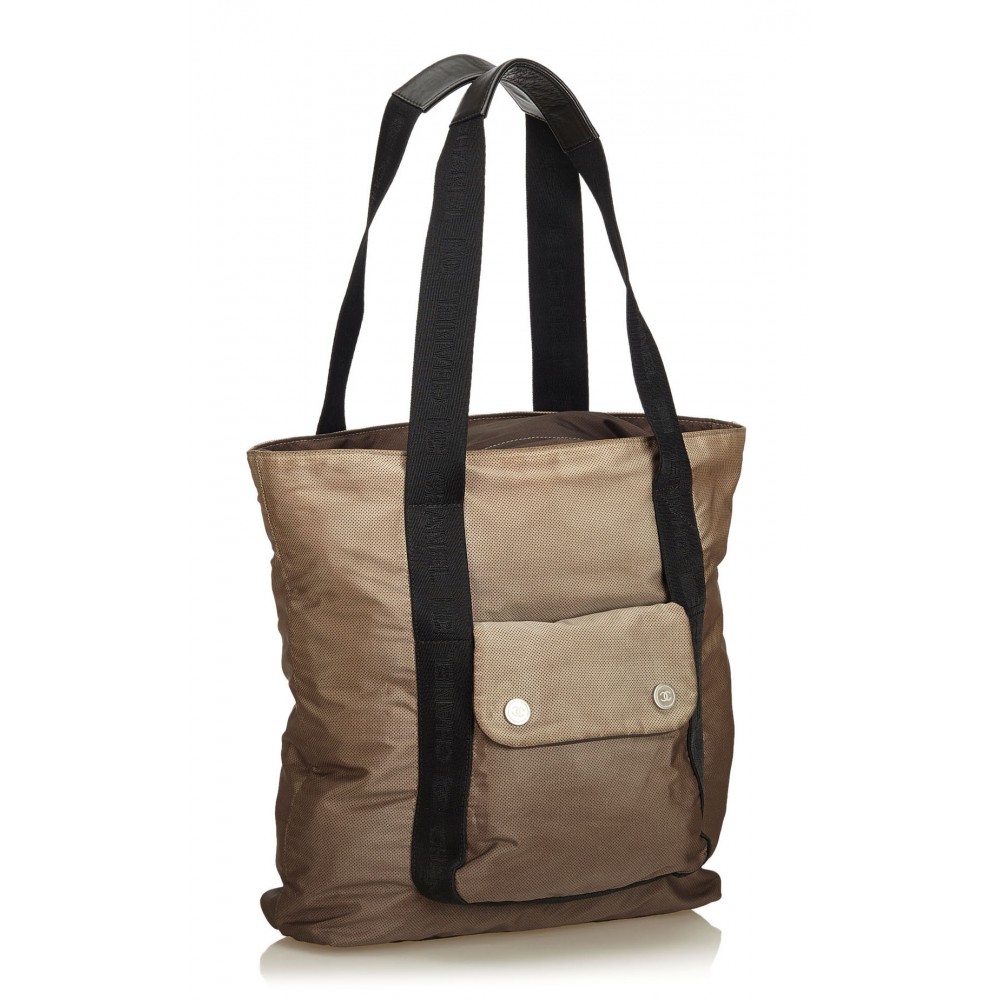 Chanel Vintage - Sports Line Crossbody Bag - Black - Canvas Handbag -  Luxury High Quality - Avvenice
