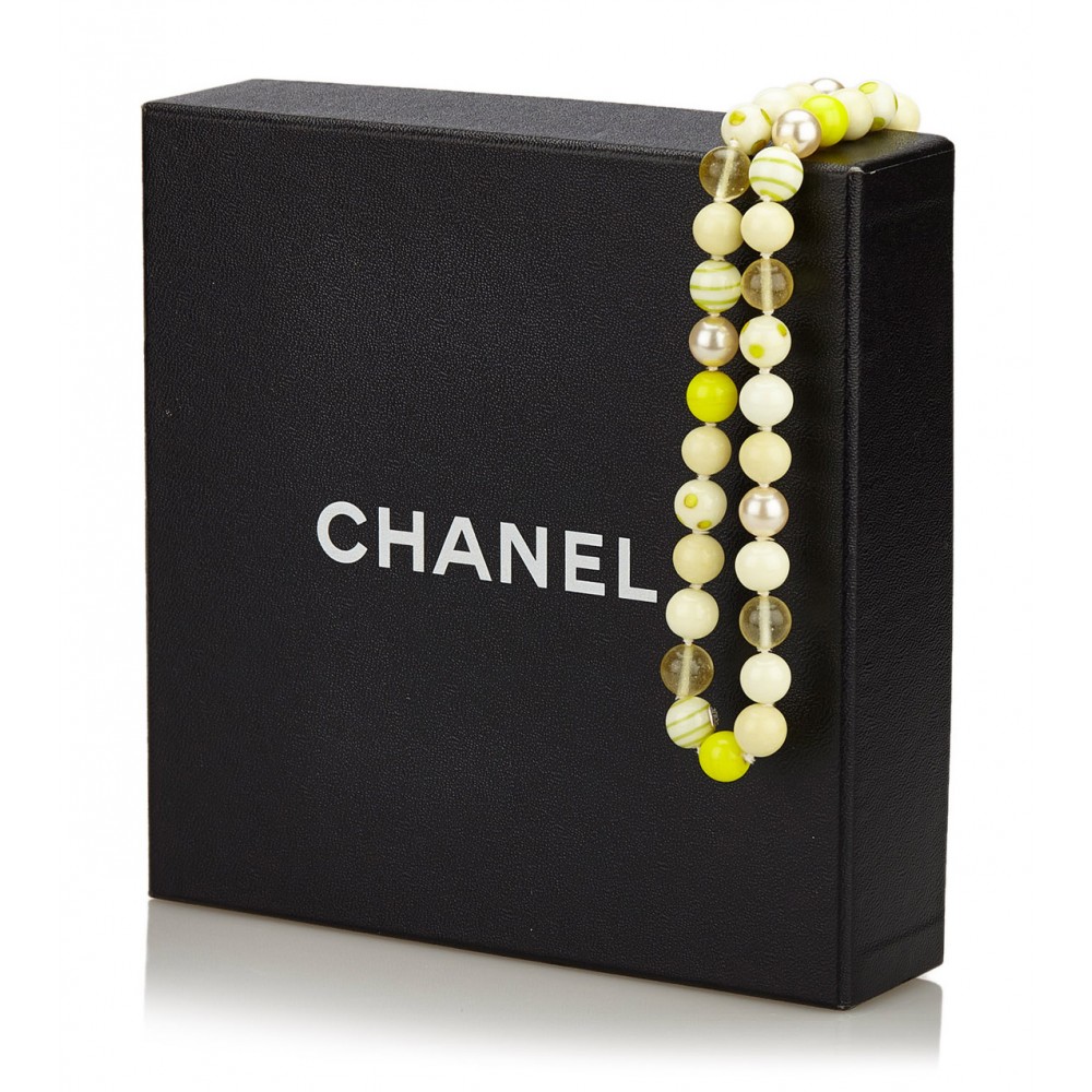 CHANEL Gold-plated, Faux pearl - Necklace - Catawiki