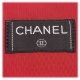 Chanel Vintage - Old Travel Line Nylon Document Case - Nero - Borsa in Tessuto - Alta Qualità Luxury