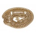 Chanel Vintage - Gold-Tone Chain Belt - Oro - Cintura Chanel - Alta Qualità Luxury