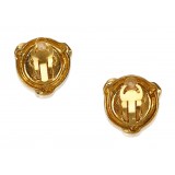 Chanel Vintage - Faux Pearl Gold-Tone Clip-On Earrings - Gold - Earrings Chanel - Luxury High Quality
