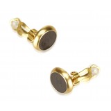 Chanel Vintage - Clip-On CC Earrings - Gold Brown - Earrings Chanel - Luxury High Quality