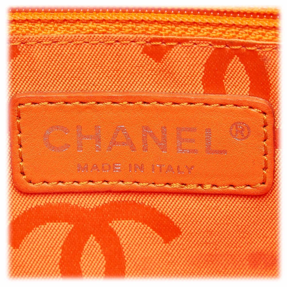 Chanel Classic Cotton Club Cambon Ligne Line Pochette Cc Logo