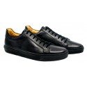 Bottega Senatore - Carulo - Sneakers - Black - Italian Handmade Man Shoes - High Quality Leather Shoes