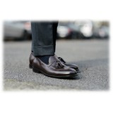 Bottega Senatore - Vittorio - Mocassino - Marrone - Scarpe Artigianali Italiane Uomo - Scarpa in Pelle di Alta Qualità