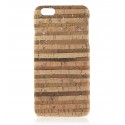 2 ME Style - Case Cork Gold Striped - iPhone 6/6S