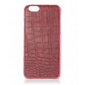 2 ME Style - Case Croco Bordeaux - iPhone 6/6S