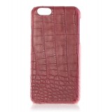 2 ME Style - Cover Croco Bordeaux - iPhone 6/6S