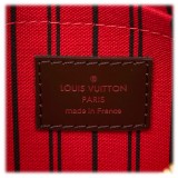 Louis Vuitton Vintage - Damier Ebene Wristlet Bag Pouch - Marrone - Borsa in Pelle e Tela Damier - Alta Qualità Luxury