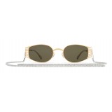 Mykita - Studio 8.2 - Occhiali da Sole Ovali in Metallo - New Collection - Mykita Eyewear