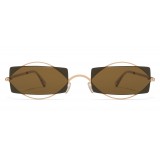 Mykita - Charlotte - Occhiali da Sole Ovali in Metallo - New Collection - Mykita Eyewear