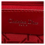 Dior Vintage - Lady Dior Nylon Cannage Handbag Bag - Black - Leather and Canvas Handbag - Luxury High Quality