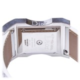 Dior Vintage - Chris 47 Watch - Bianco Avorio - Orologio Dior in Metallo e Pelle - Alta Qualità Luxury