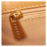 Chanel Vintage - Leather Cerf Tote Bag - Marrone Beige - Borsa in Pelle - Alta Qualità Luxury