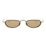 Thom Browne - White Gold and Tortoise Sunglasses - Thom Browne Eyewear