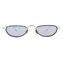 Thom Browne - Silver and Grey Tortoise Sunglasses - Thom Browne Eyewear