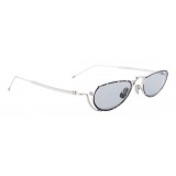 Thom Browne - Silver and Grey Tortoise Sunglasses - Thom Browne Eyewear