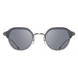 Thom Browne - Silver and Black Iron Sunglasses - Thom Browne Eyewear