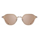 Thom Browne - White Gold and Silver Sunglasses - Thom Browne Eyewear