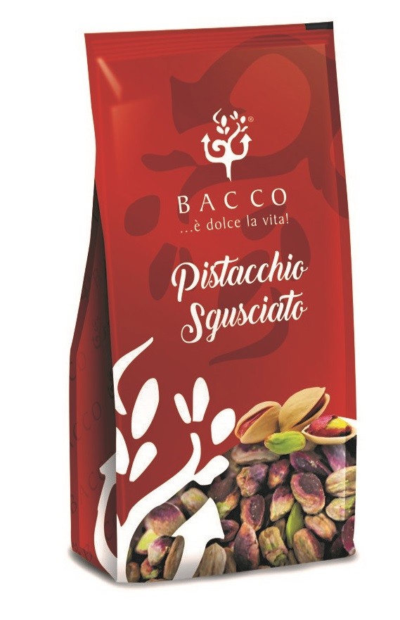 Bacco - Tipicità al Pistacchio - Pistacchio Sgusciato in Vaschetta - Frutta  Secca - 100 g - Avvenice
