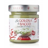 Bacco - Tipicità al Pistacchio - La Golosa di Bacco - Cream with Green Pistachio from Bronte - Artisan Spreadable Creams - 200 g
