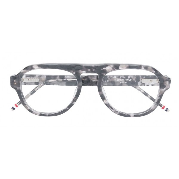 Thom Browne - Grey and Tortoise Shell Tone Optical Glasses - Thom Browne Eyewear