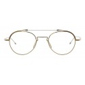Thom Browne - White Gold and Silver Optical Glasses - Thom Browne Eyewear