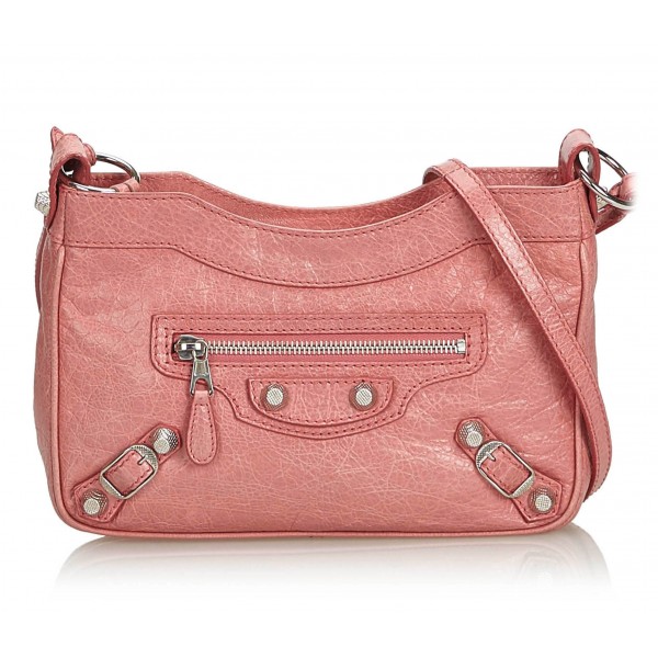Balenciaga Vintage - 12 Hip Bag - Pink - Leather Handbag - Luxury High Quality Avvenice