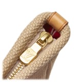 Louis Vuitton Vintage - Antigua Cabas PM Bag - Marrone Beige - Borsa in Pelle e Tela - Alta Qualità Luxury