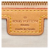 Louis Vuitton Vintage - Monogram Mini Lin Marie Bag - Blue Navy Brown - Monogram Leather Handbag - Luxury High Quality