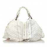 Bottega Veneta Vintage - Tie-Dye Aquilone Bag - White Ivory - Leather Handbag - Luxury High Quality
