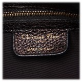 Dior Vintage - Leather Hobo Bag - Black - Leather Handbag - Luxury High Quality