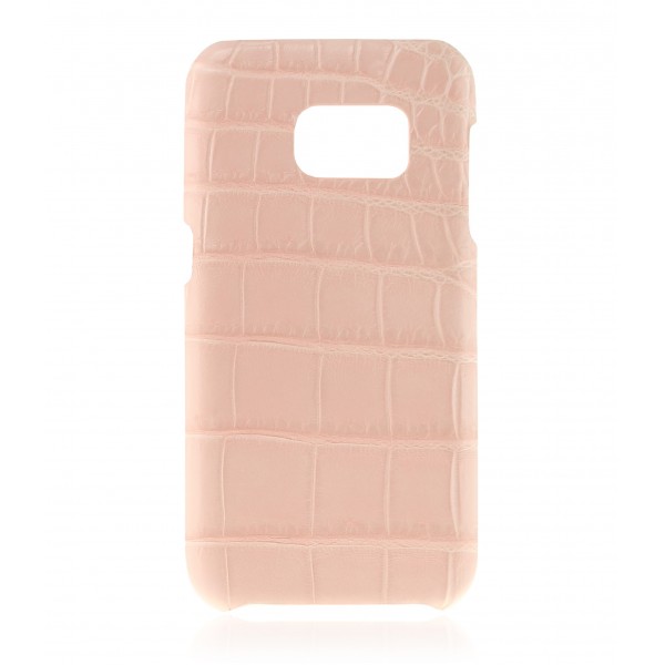 2 ME Style - Case Croco Powder Pink - Samsung S7
