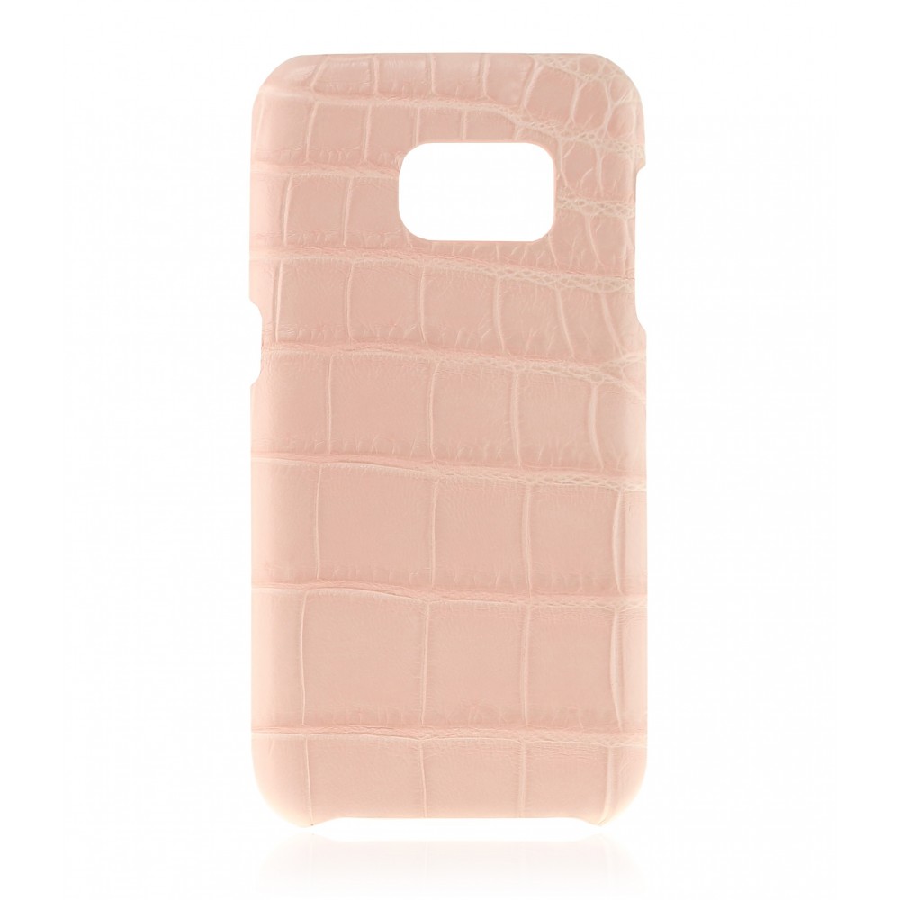 2 ME Style - Cover Croco Powder Pink - Samsung S7
