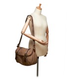 Dior Vintage - Oblique Shoulder Bag - Brown Beige - Leather Handbag - Luxury High Quality
