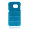 2 ME Style - Case Croco Aqua Blue - Samsung S7