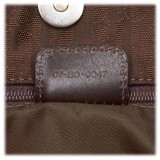 Dior Vintage - Oblique Tote Bag - Brown - Leather Handbag - Luxury High Quality