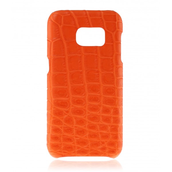 2 ME Style - Case Croco Tangerine - Samsung S7
