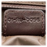 Dior Vintage - Oblique Romantique Shoulder Bag - Brown - Leather Handbag - Luxury High Quality