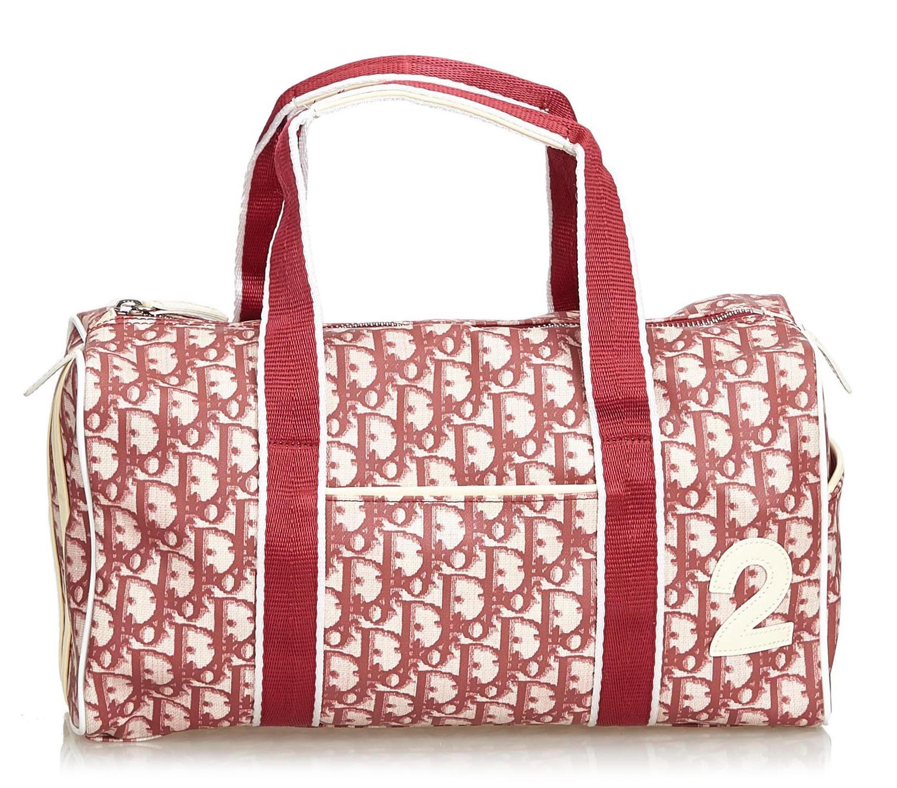 Dior Lady Dior Trotter Patent Leather Handbag – Vintage Classic Bazaar