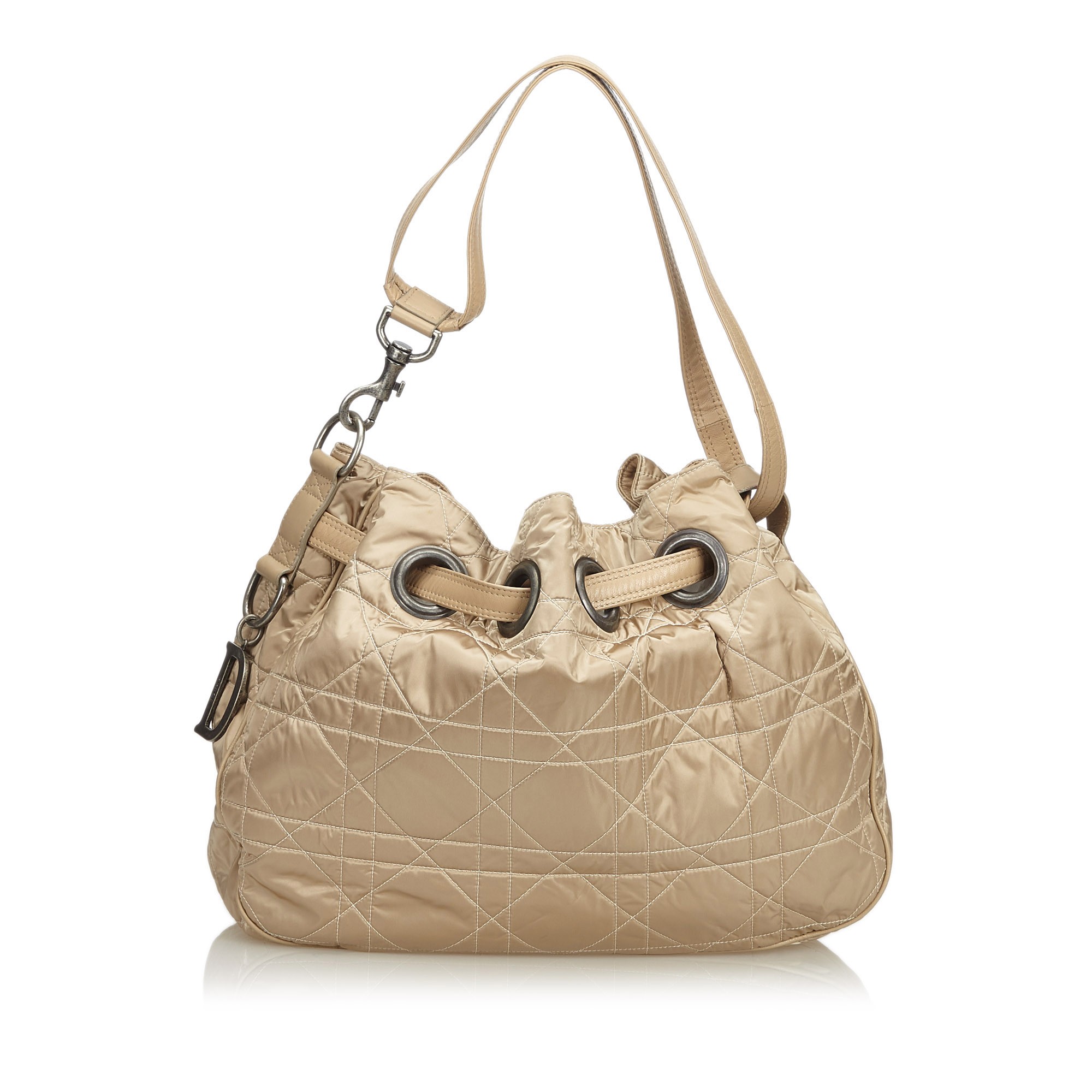 lady dior nylon cannage bag