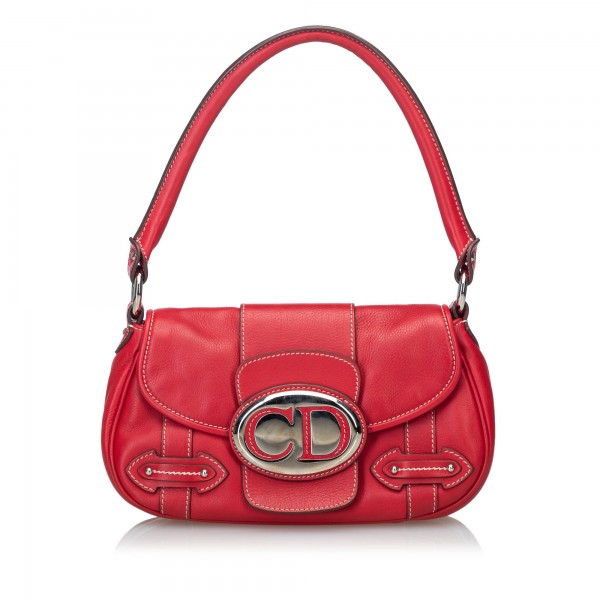 Dior Vintage - Leather Handbag Bag - Pink - Leather Handbag - Luxury High Quality
