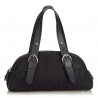 Dior Vintage - Oblique Floral Jacquard Handbag Bag - Nero - Borsa in Pelle e Tessuto - Alta Qualità Luxury