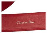 Dior Vintage - Nubuck Leather Belt - Rosso - Cintura in Pelle Nabuk - Alta Qualità Luxury