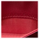 Dior Vintage - Oblique Trotter Card Holder - Rosso - Portafoglio in Pelle - Alta Qualità Luxury