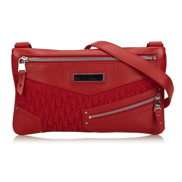 dior red crossbody bag