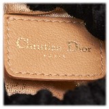 Dior Vintage - Velour Malice Handbag Bag - Nero - Borsa in Velluto e Pelle - Alta Qualità Luxury