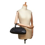 Dior Vintage - Nylon Handbag Bag - Nero - Borsa in Pelle e Tessuto - Alta Qualità Luxury